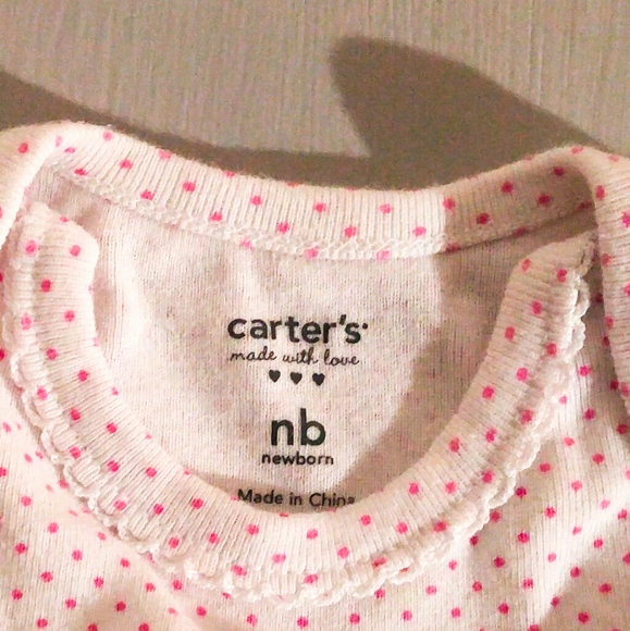 🍒Little Sweetie Onesie | White Pink Cache couche - Picture 3 of 3